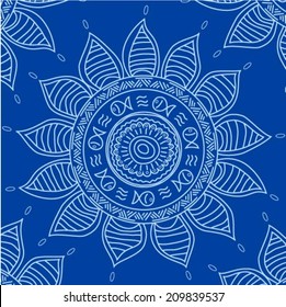 Abstract Indian motive