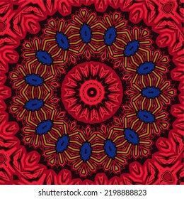 Abstract indian Tribal vintage ethnic seamless pattern ornamental