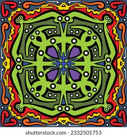 abstract indian Tribal vintage ethnic seamless pattern ornamental