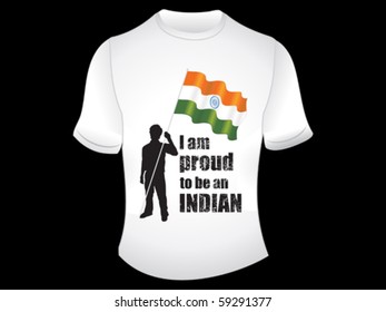 abstract indian t-shirt vector illustration