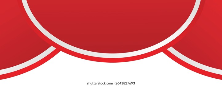 Abstract Indonesian Flag is a modern design inspired by the red and white colors of the Indonesian flag, featuring bold, dynamic shapes that symbolize strength and purity.
