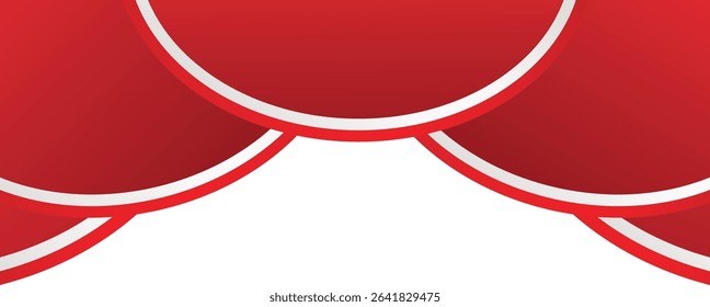 Abstract Indonesian Flag is a modern design inspired by the red and white colors of the Indonesian flag, featuring bold, dynamic shapes that symbolize strength and purity.
