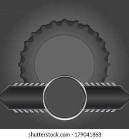 Abstract industrial background with grunge effect and tire tracks