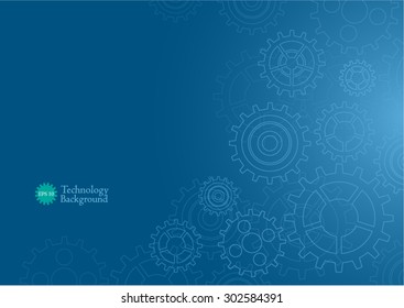 Abstract industrial background, vector illustration.