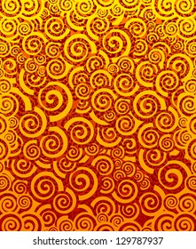 Abstract inferno background. Vector illustration.