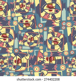 Abstract infinite background