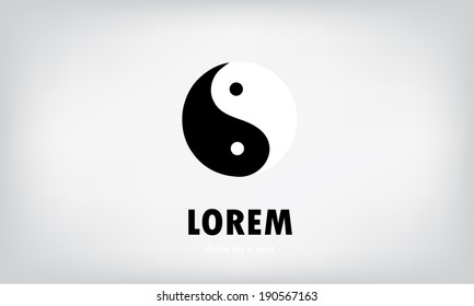 Abstract infinite icon design.