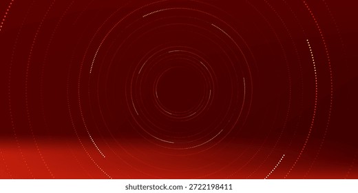 Abstrakter unendlicher weißer Ring aus Kugeln. Endlos 3D Rotating Circle modern abstract