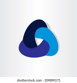 abstract infinity symbol design 