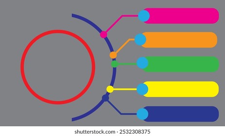 Plantilla Abstractas del Diseño gráfico de la información con el lugar para sus datos.