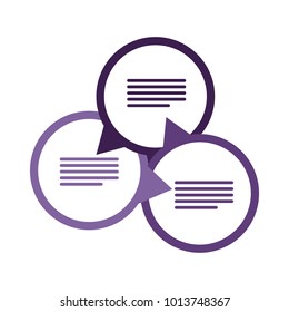 Abstract info graphics number options template. 