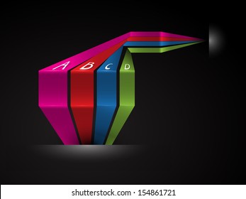 Abstract infografics