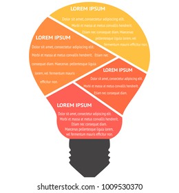 Abstract infographic background