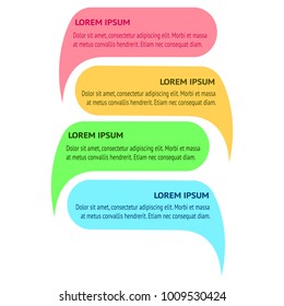 Abstract infographic background