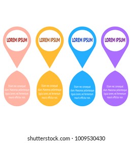 Abstract infographic background