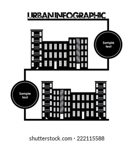 abstract infographic background with some special objects