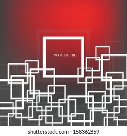 Abstract Infographic background.Vector illustration