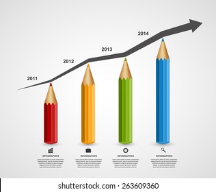 Abstract infographic design template. Vector illustration.