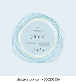 Abstract Infographic elements. Vector illustration
