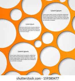 Abstract infographic. Modern design template 