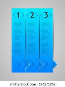 abstract infographic template