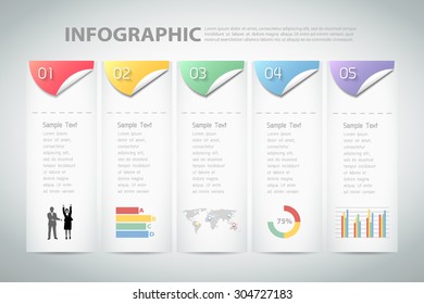 Abstract infographic template. can be used for workflow layout, diagram, number options