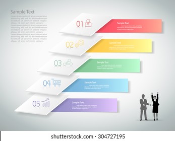 Abstract infographic template. can be used for workflow layout, diagram, number options