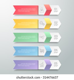 Abstract  infographic template. can be used for workflow layout, diagram, number options