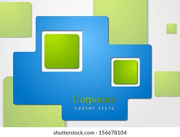 Abstract infographic vector design