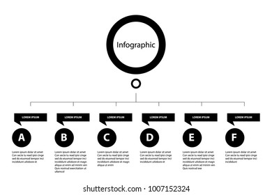 Abstract infographic, vector illustration