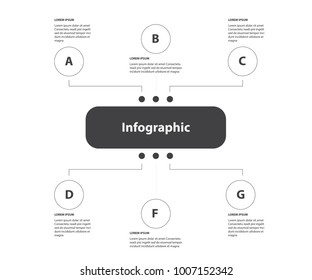Abstract infographic, vector illustration