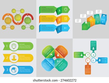 Abstract Infographic. Vector illustration can be used for workflow layout, business step options, diagram, number template, web design.