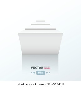 abstract infographic vector White Color