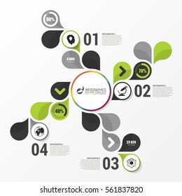 Abstract Infographics. Business concept. Vector illustration