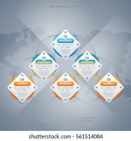Abstract infographics concept set vector illustration. Data visualization, step process chart, product development stage, info diagram elements. Infographics analytics, bar and timeline elements.