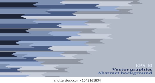 Abstract infographics horizontal stripes. EPS 10 vector illustration. Abstract background. Creative cover