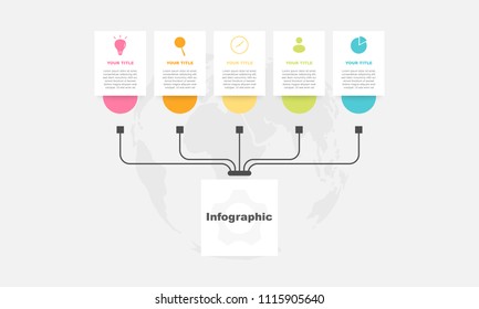 Abstract infographics icon Timeline  design. used for workflow to Business data steps process. Vector EPS10.