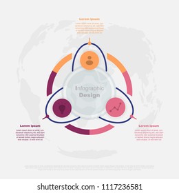 Abstract infographics icon Timeline  design. used for workflow Business data. diagram with steps. Vector EPS10.