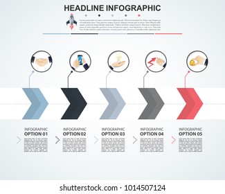 Abstract infographics number options template. Vector illustration. Can be used for workflow layout, diagram, business step options, banner, web design.