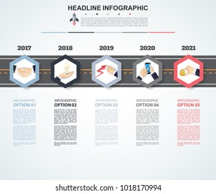 Abstract infographics number options template. Vector illustration. Can be used for workflow layout, diagram, business step options, banner, web design.