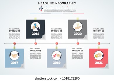 Abstract infographics number options template. Vector illustration. Can be used for workflow layout, diagram, business step options, banner, web design.