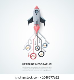 Abstract infographics number options template. Vector illustration. Can be used for workflow layout, diagram, business step option, banner, web design.