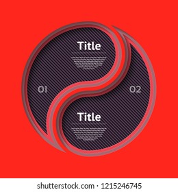 Abstract infographics number options template. Vector illustration. Can be used for workflow layout, diagram, business step options, banner, web design. Business data visualization. Process chart.