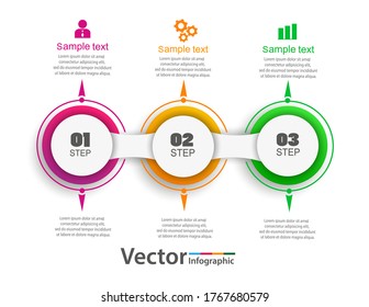 Circular Diagram 5 Colorful Jigsaw Puzzle Stock Vector (Royalty Free ...