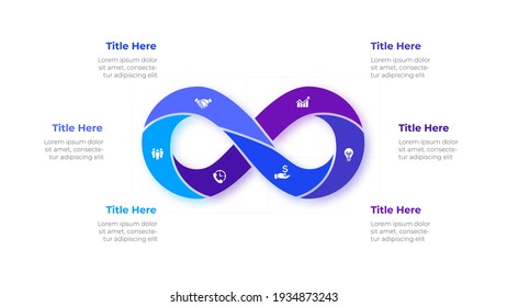 Abstract infographics number options template. Vector illustration. Can be used for workflow layout, diagram, business step options, banner and web design.