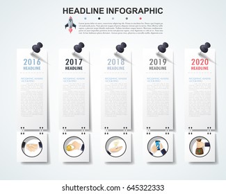 Abstract infographics number options template. Vector illustration. Can be used for workflow layout, diagram, business step options, banner, web design