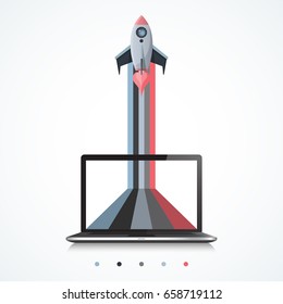 Abstract infographics number options template. Vector illustration. Can be used for workflow layout, diagram, business step options, banner, web design.