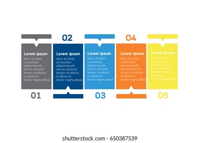 Abstract infographics number template. Vector illustration. Can be used for workflow layout, diagram, business step options, banner, web design.