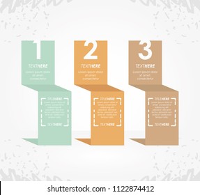 abstract infographics with numbers sketches