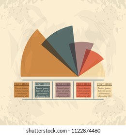 abstract infographics sketches icons